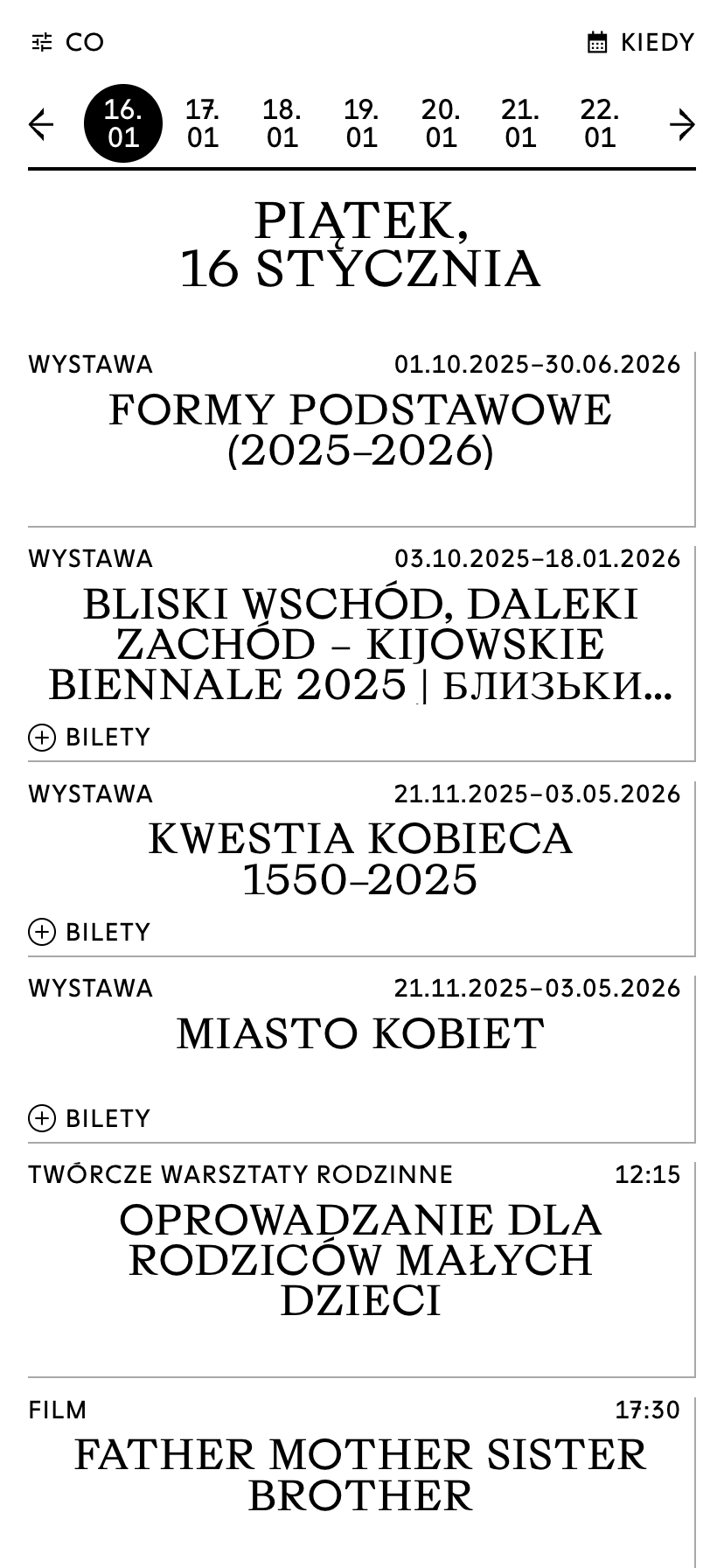 Muzeum Sztuki Nowoczesnej - widok mobilny 3
